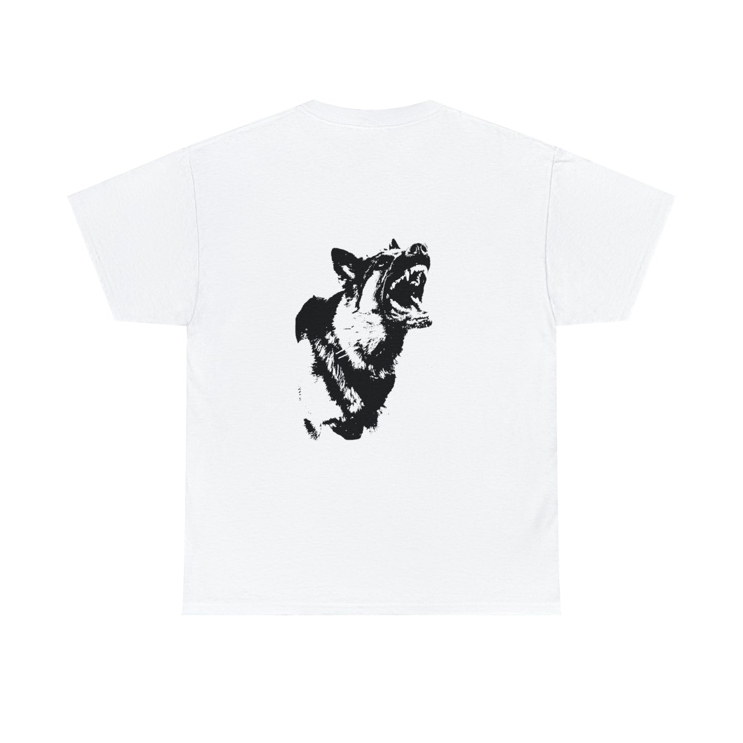 "Angry Barking Dog" by PPHYA - Unisex Heavy Cotton Tee